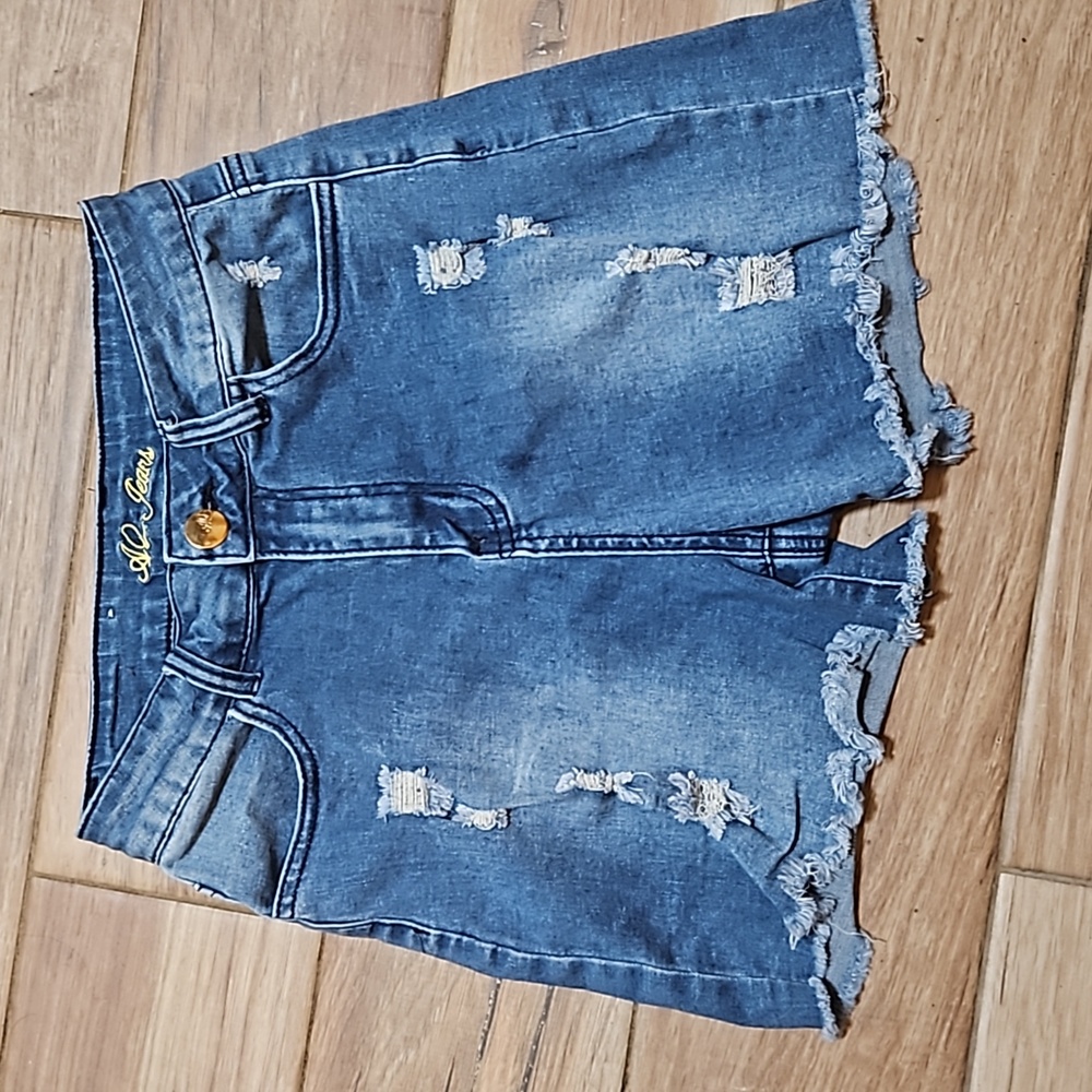 AQ JEANS juniors shorts size 7 2080